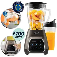OSTER - LICUADORA CON TECNOLOGÍA REVERSIBLE VASO BLSTPYG1312XBG-GRIS