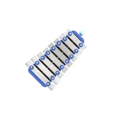 VENTURI - Xilófono 1 Octava Azul mas Funda.