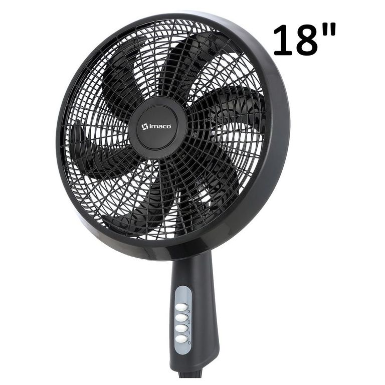 Ventilador Pedestal Antimosquitos de 18" FSM7518MK 85W Negro