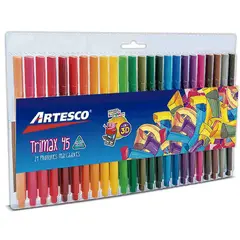 ARTESCO - Plumones Trimax Delgados A-45 est. x 24 unids.