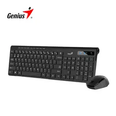 GENIUS - Kit Teclado y mouse Wireless Bluetooth Slimstar 8230