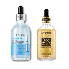 IMPORTADO MC - Serum Hialuronico - Laikou + Serum 24k gold - Dr Rashel