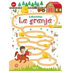 GENERICO - Libro Infantil Laberintos La Granja