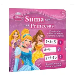 GENERICO - Libro Infantil Suma con las Princesas