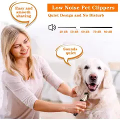 GENERICO - Maquina para cortar pelo perro gato profesional alta calidad