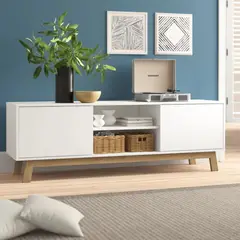 TU MESITA - Mesa de Tv moderna Malaui 150cm