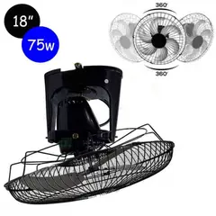 IMACO - Ventilador orbital 18 de techo 360° OCF7919
