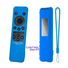 GENERICO - FUNDA PARA CONTROL SAMSUNG SOLAR SMART TV MODELO 2023 TURQUESA