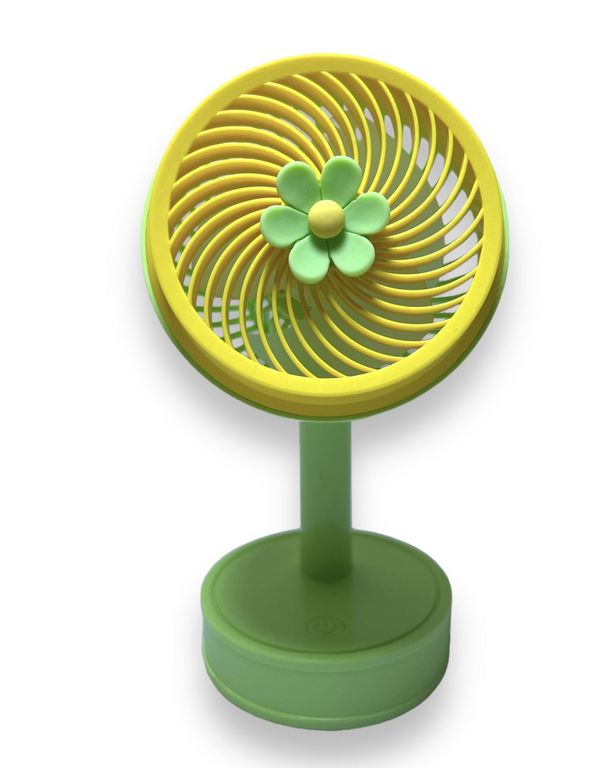 MINI VENTILADOR DE MESA CON USB - VERDE