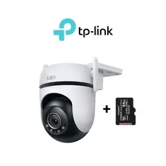 TP LINK - Cámara Wi-Fi de seguridad Tapo-C520WS + MicroSD 64GB - Tp-Link