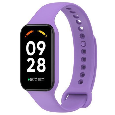Correa Compatible Para Xiaomi Band 8 Active - Lila