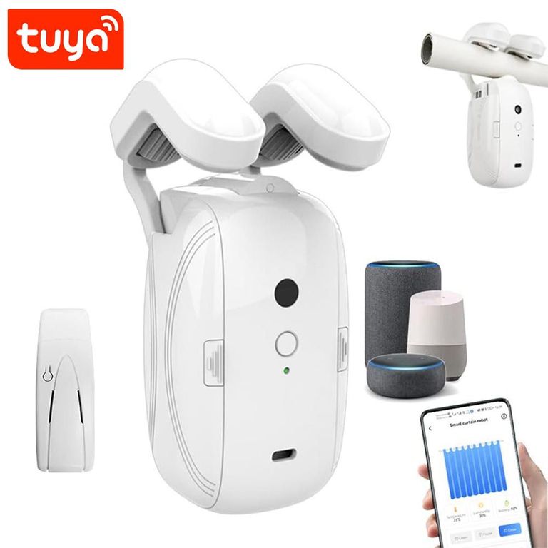 Motor Robot Smart Tuya Wifi 2.4 Ghz Cortina Barra PST-LY-WF-1