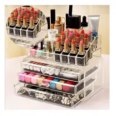 GENERICO - Organizador de maquillaje porta Cosmético Acrílico