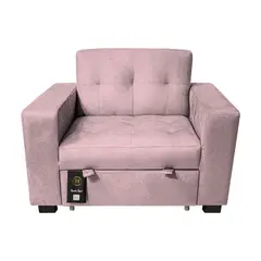 BARAKA HOME - Sofa Cama Madison 1 Plz - Rosado