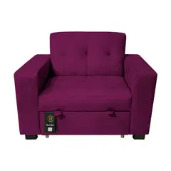 BARAKA HOME - Sofa Cama Madison 1 Plz - Purpura