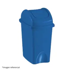 DISA SOLUCIONES ECOEFICIENTES - PAPELERA VAIVEN AZUL10 LITROS