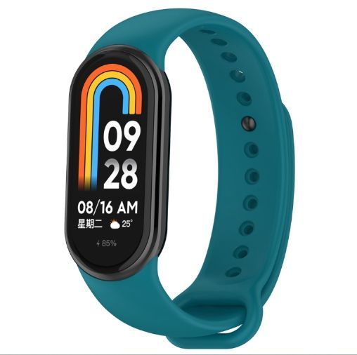Correa Compatible con Xiaomi Smart Band 8 - Azul Acero