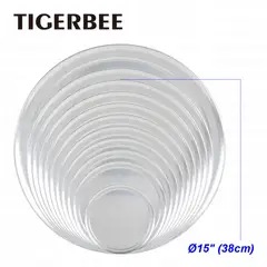 TIGERBEE - BANDEJA DE ALUMINIO PARA PIZZA DE 38CM
