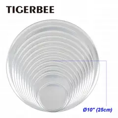 TIGERBEE - BANDEJA DE ALUMINIO PARA PIZZA DE 25CM