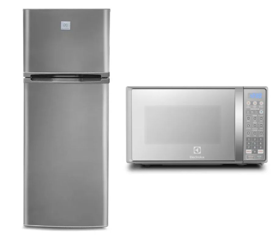 ComboRefrigeradora Top Mount Frost 138L ERT18G2HNI Microondas 20L EMDO20S2GSRUG