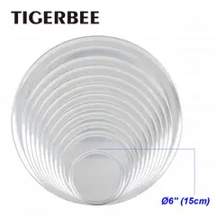 TIGERBEE - BANDEJA DE ALUMINIO PARA PIZZA DE 15 CM