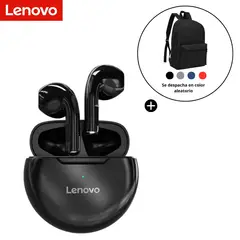 LENOVO - Audífonos inalámbricos HT38 Mochila Basic Regalo
