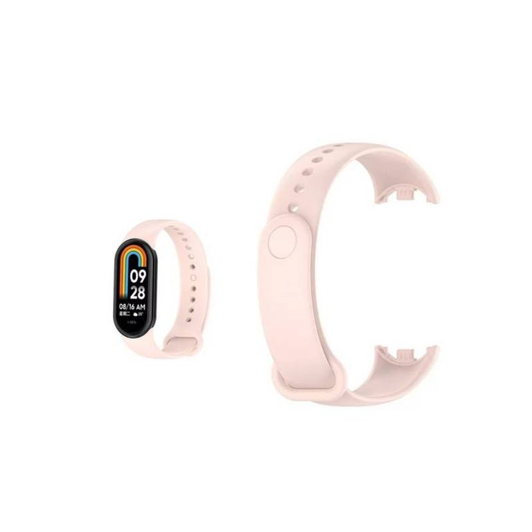 Correa de Silicona para Xiaomi Mi Band 8 Nude