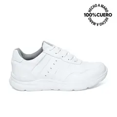 VIALE - Zapatilla Escolar Casual JOSE-017 Blanco Homme
