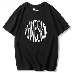 YANSUS - Polo Hombre Oversize Estampado Maneskin