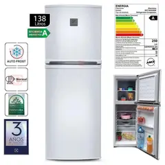 ELECTROLUX - Refrigerado de 2 puertas color Gris de 138LT