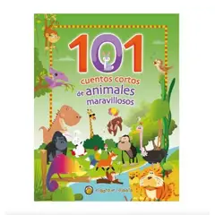 GENERICO - Libro Infantil 101 Cuentos Cortos de Animales Maravillosos