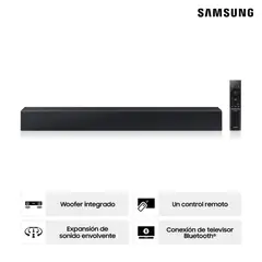 SAMSUNG - SOUNDBAR BLUETOOTH 2.0 CH HW-C400 - NEGRO
