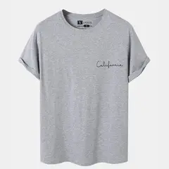 YANSUS - Polo Camiseta Manga Corta Con Estampado California