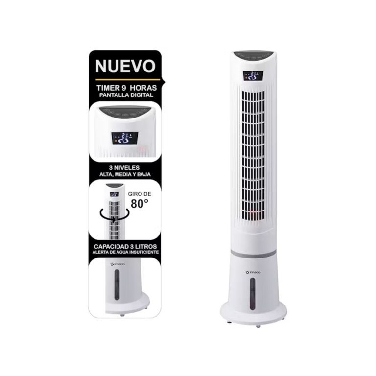 Enfriador de Aire Digital 58W IYS5535 Blanco