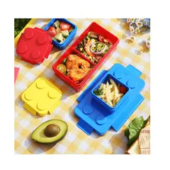 GENERICO - Kit de 3 tapers Lonchera Escolar