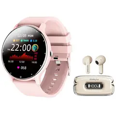 LENOVO - X15 II De Audífonos tws-Blanco y Toumi Watch Fit 2-Rosa