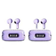 LENOVO - 2pcs X15 II De TWS Audífonos Greentooth inalámbrico-Morado