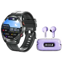 LENOVO - X15 II De Audífonos tws-Morado y Toumi Watch GT-X-Negro