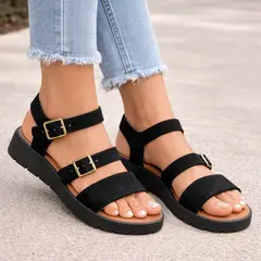 GENERICO - Sandalias Mujer Misshus Marleny negro