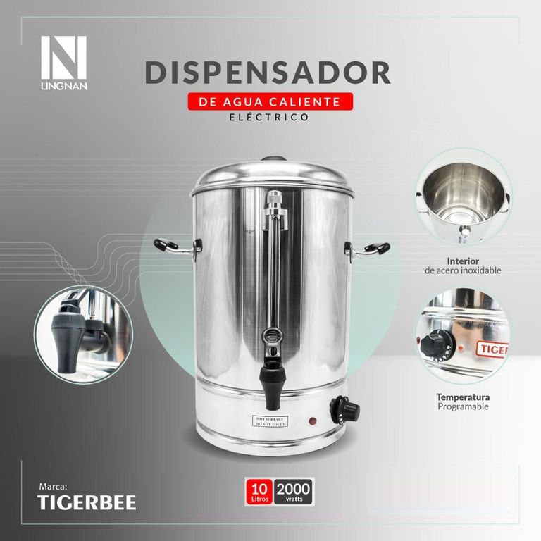 DISPENSADOR DE AGUA CALIENTE DE 10 LITROS