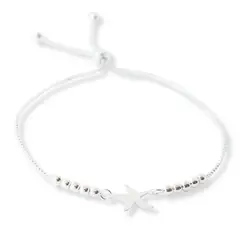 AMBAR JOYERIA - Pulsera de Plata 925 Estrella De Mar Regulable Silver