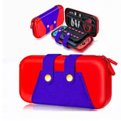 GENERICO - Case Estuche Viajero Transportador para Nintendo Switch Oled