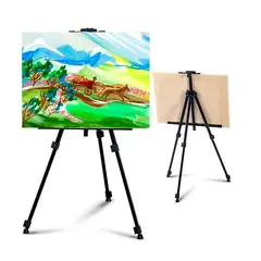 GENERICO - Tripode Caballete -en Aluminio para pizarra cuadro etc