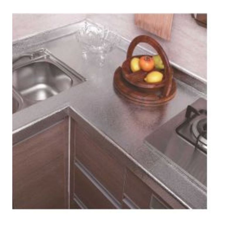 PAPEL ALUMINIO ADHESIVO RELIEVE - 5MTSx60CM - ANTIGRASA