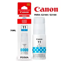 CANON - Tinta GI-11 Cian para G2160 G3160 70ml