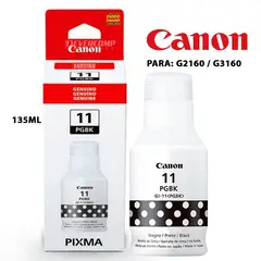 CANON - Tinta GI-11 BK Negro para G2160 G3160 135ml