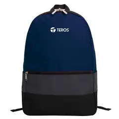 GENERICO - Mochila Teros hasta 15 pulgadas azul-gris-negro IDS2054