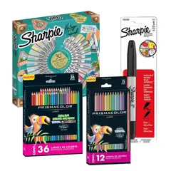 SHARPIE - Marcadores Vintage x30 y Colores Prismacolor Junior