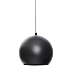 GENERICO - Lampara Colgante Modelo Esfera Color Negro Baita