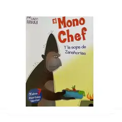 GENERICO - Libro Infantil El Mono Chef y la sopa de zanahorias y otros 7 cuentos